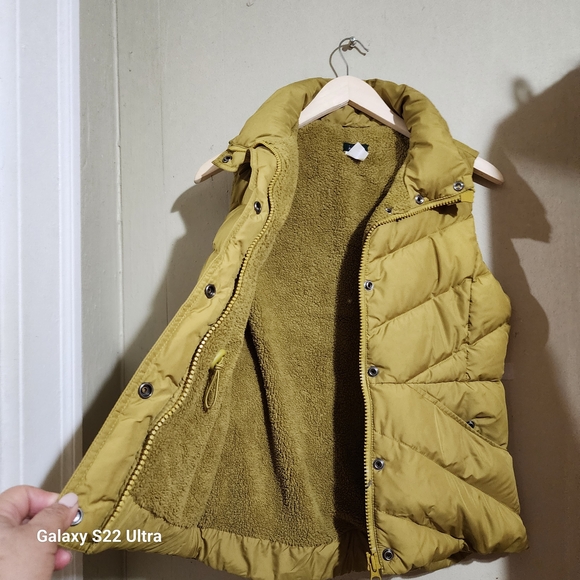 J. Crew Mustard Quilted Vest - Picture 6 of 7